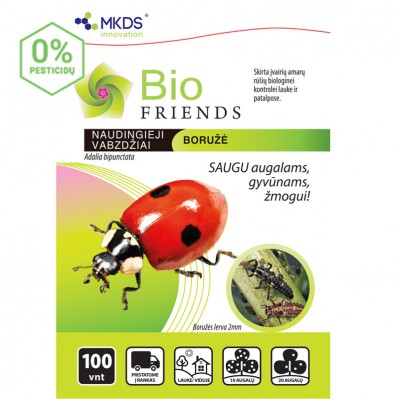 BORUŽĖ – BIOFRIENDS naudingi vabzdžiai, 100 vnt